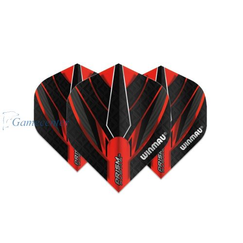 Pikado pera Winmau PRISM ALPHA standard crno/crvena