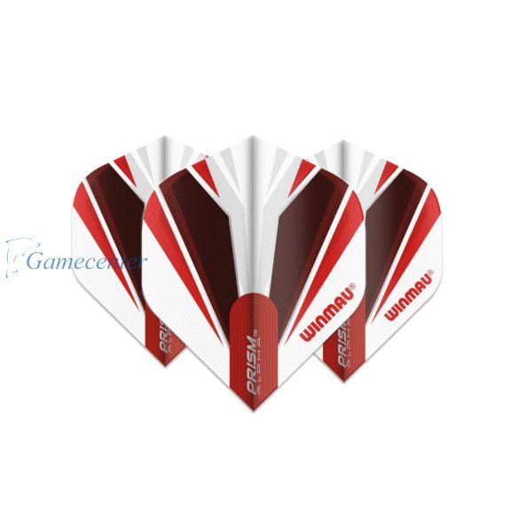 Pikado pera Winmau PRISM ALPHA standard belo/crvena
