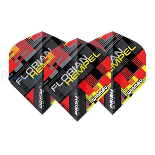 Pera za strelice Winmau Prism Delta Florian Hempel, pixel