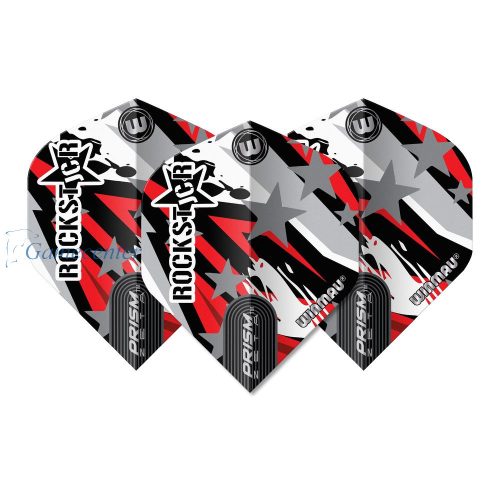 Pera za strelice Winmau Prism Zeta Joe Cullen Rockstar nr.01