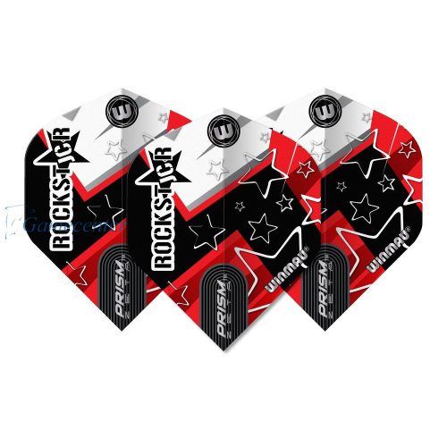 Pera za strelice Winmau Prism Zeta Joe Cullen Rockstar nr.02