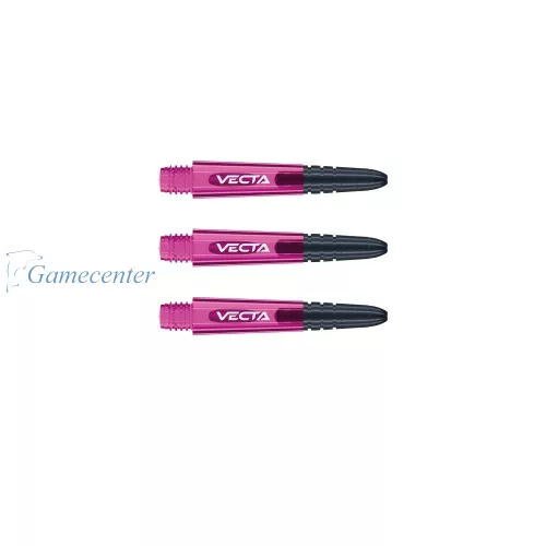 Winmau short pikado tela Vecta crno-roze, 35mm