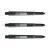Tela za strelice Winmau MVG Signature nylon long,crne