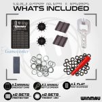 Set dodatne opreme Winmau Ultimate Tune-Up Kit