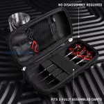 Torba Winmau Blade X Armor G1 - crna, za 1 set strelica