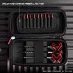 Torba Winmau Blade X Armor G1 - crna, za 1 set strelica