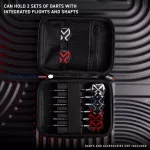 Torba Winmau Blade X Armor G1 - crna, za 2 seta strelica