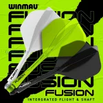Integrisana pera i tela Winmau Fusion žuta, No2 pero i short telo