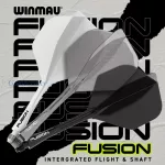 Integrisana pera i tela Winmau Fusion crna, No2 pero i short telo