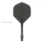 Integrisana pera i tela Winmau Fusion crna, No2 pero i intermediate telo