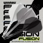 Integrisana pera i tela Winmau Fusion bela, No2 pero i medium telo