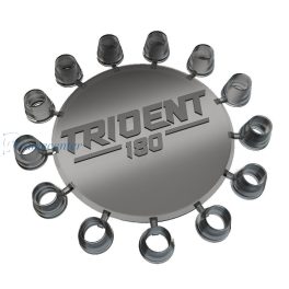 Winmau Trident 180 srebrni
