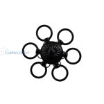 Stalak za 6 štapa metalni, crni