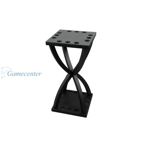 Stalak za 12 štapova crni