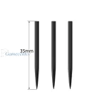 Zamenski vrhovi za steel strelice Harrows crni, 35mm, 3kom