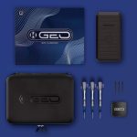 Set strelica steel Harrows Geo Parallel 25g Quick Point 90% wolfram