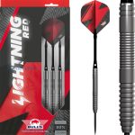 Set strelica steel Bull's Lightning Red 21g, 80% wolfram