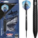 Set strelica steel Bull's Shark Pro Black 23g, 90% wolfram