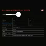 Set strelica steel Bull's Kim Huybrechts 22g 95% wolfram