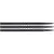 Vrhovi za strelice Bull's steel Ringed Grip, 45mm, crna - 3 kom