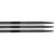 Vrhovi za strelice Bull's steel Knurled, 45mm, crni - 3kom