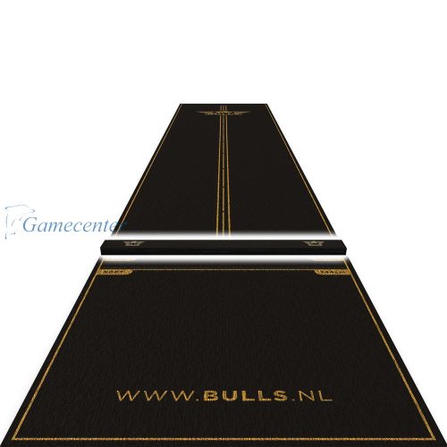 Podmetač za tablu Bull's Advantage sa startnom linijom 300x85cm, crno-narandžasti