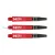 Tela za strelice Red Dragon Nitrotech plastična crvena sa aluminijumskim vrhom, short, 36mm