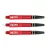 Tela strelica RedDragon Nitrotech polycarbonate, crvena,medium, 42mm