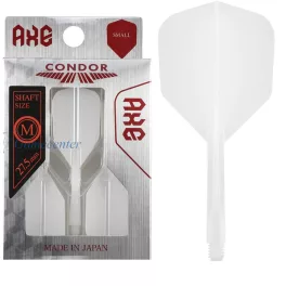 Pera za strelice Condor AXE bela, small pero i midi telo