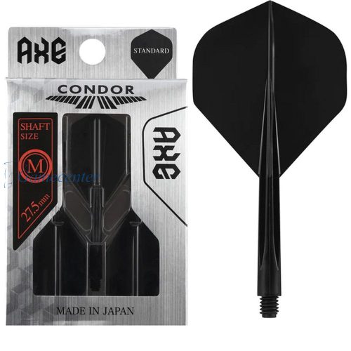 Pera za strelice Condor AXE crna, standard pero i midi telo