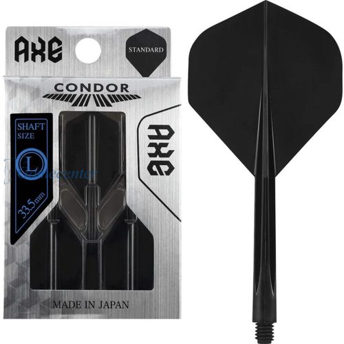 Pera za strelice Condor AXE crna, standard pero i duže telo