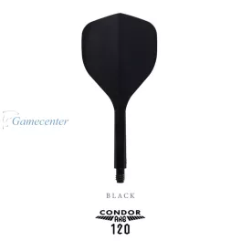 Pera za strelice Condor Axe 120 crna, standard pero i midi telo 24mm