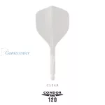 Pera za strelice Condor Axe 120 providna, standard pero i short telo 18mm