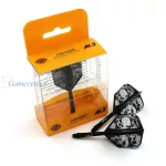 Pikado pera i tela Cuesoul ROST AK5 B Skeleton, crna, Big Wing pera i intermediate tela