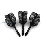 Pikado pera i tela Cuesoul ROST AK5 B Skeleton, crna, Big Wing pera i short tela