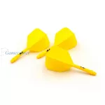 Pikado pera i tela Cuesoul ROST AK5 B Solid, žuta, Big Wing pera i short tela