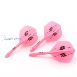   Pikado pera i tela Cuesoul ROST AK5 Petals roze, Standard Wing pera i intermediate tela