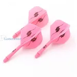 Pikado pera i tela Cuesoul ROST AK5 Petals roze, Standard Wing pera i intermediate tela