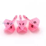 Pikado pera i tela Cuesoul ROST AK5 Petals roze, Standard Wing pera i intermediate tela