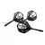 Pikado pera i tela Cuesoul ROST AK5 B Skeleton, crna, Standard Wing pera i intermediate tela