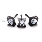 Pikado pera i tela Cuesoul ROST AK5 B Skeleton, crna, Standard Wing pera i intermediate tela