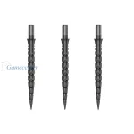 Zamenski vrhovi za steel strelice Cuesoul Touch Point II V Cuts metalik sivi, 29mm