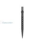Zamenski vrhovi za steel strelice Cuesoul Touch Point II V Cuts metalik sivi, 33mm