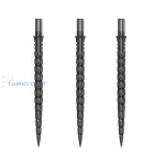 Zamenski vrhovi za steel strelice Cuesoul Touch Point II V Cuts metalik sivi, 37mm