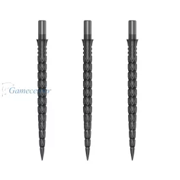   Zamenski vrhovi za steel strelice Cuesoul Touch Point II V Cuts metalik sivi, 37mm