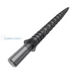 Zamenski vrhovi za steel strelice Cuesoul Touch Point II V Cuts metalik sivi, 37mm