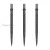 Zamenski vrhovi za steel strelice Cuesoul Touch Point II V Cuts metalik sivi, 41mm