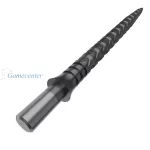 Zamenski vrhovi za steel strelice Cuesoul Touch Point II V Cuts metalik sivi, 45mm