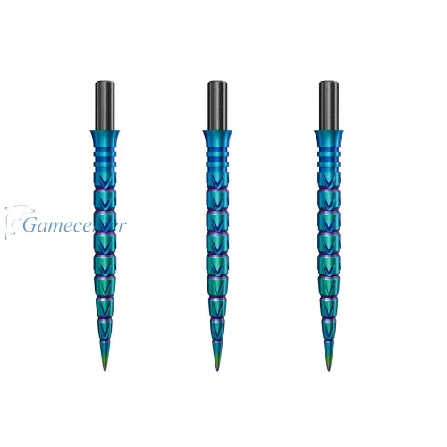 Zamenski vrhovi za steel strelice Cuesoul Touch Point II V Cuts šareni, 29mm