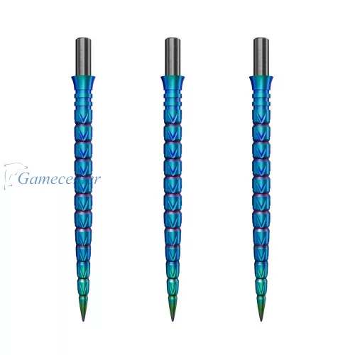 Zamenski vrhovi za steel strelice Cuesoul Touch Point II V Cuts šareni, 37mm